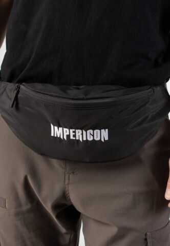 Impericon Merchandise – Impericon Logo Embroidery – Gürteltasche – Schwarz – Onesize – 100% Polyester