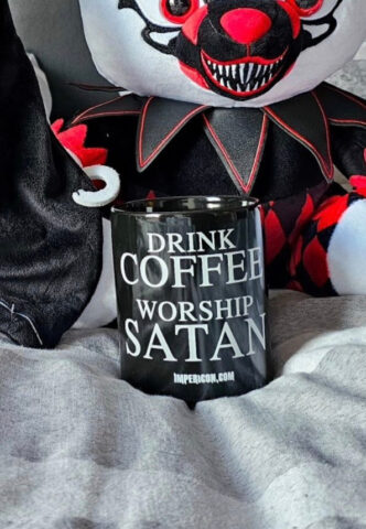 Impericon Merchandise – Worship II – Tasse – Schwarz – Onesize – Keramik