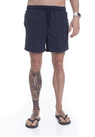 Impericon – Plain Swim Navy – Shorts – Blau – M – 100% Baumwolle