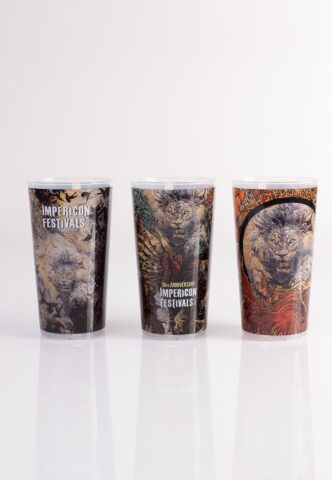 Impericon Festival – 2023 – Becher Set – Mehrfarbig – Onesize – 100% PVC
