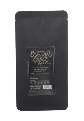 Impericon Merchandise – Black Metal 100gr – Kaffee – Schwarz – Onesize – Keramik