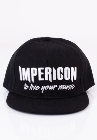 Impericon Merchandise – Logo – Snapback – Schwarz – Onesize – 100% Polyacryl,Baumwolle