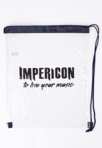 Impericon Merchandise – Logo Transparent – Drawstring Backpack – keine Farbe – Onesize – 100% PVC