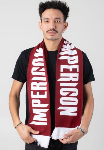 Impericon Merchandise – TLYM Logo – Schal – Rot – Onesize – 100% Polyacryl,Strickwaren