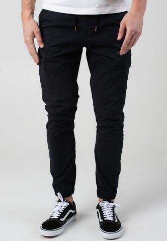 Indicode – Levino Black – Hose – Schwarz – L – 98% Baumwolle, 2% Elastan