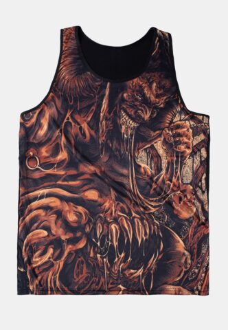 Infant Annihilator – Chewer Allover – Tank – Braun – M – 100% Polyester