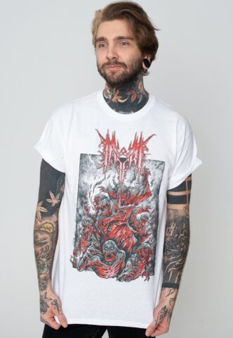Inferi – Spellbound White – T-Shirt – Weiß – M – 100% Baumwolle