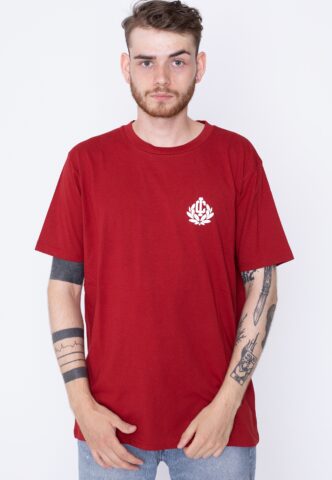 Infest Clothing – Burn Scarlett – T-Shirt – Weinrot – XS – 100% Baumwolle