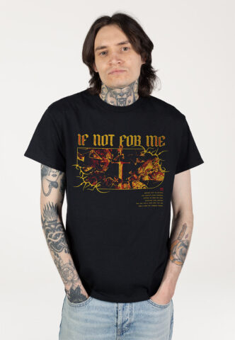 If Not For Me – Excalibur – T-Shirt – Schwarz – S – 100% Baumwolle