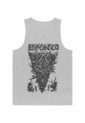 Ingested – Logo Sportsgrey – Tank – Grau – XXL – 100% Baumwolle