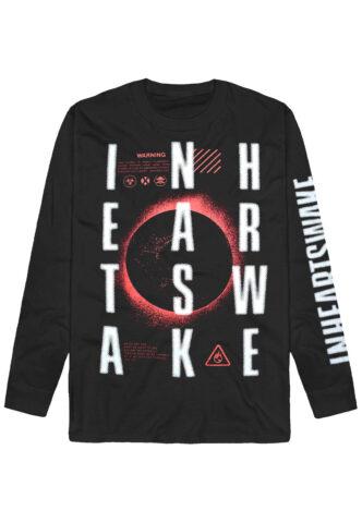 In Hearts Wake – Dystopia – Longsleeve – Schwarz – S – 100% Baumwolle,Jersey