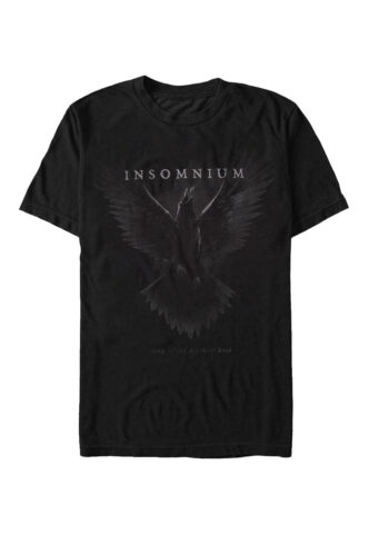 Insomnium – The Blackest Bird – T-Shirt – Schwarz – M – 100% Baumwolle