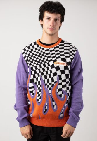 Iriedaily – Crazy Fresh Knit Rusty Orange – Pullover – Orange – L – 100% Bio-Baumwolle