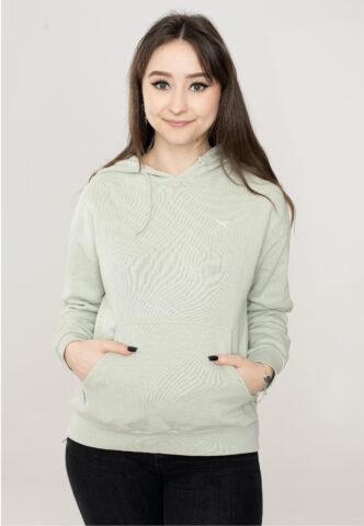 Iriedaily – Flagli Light Sage – Hoodie – Grün – S – 100% Bio-Baumwolle