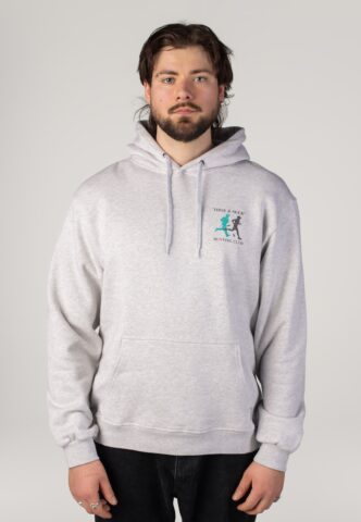Iriedaily – Hide N Seek Ash Heather – Hoodie – Grau – XL – 100% Bio-Baumwolle