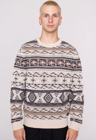Iriedaily – Insito Knit Beige – Pullover – Beige – XL – 100% Bio-Baumwolle
