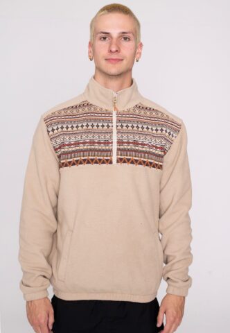 Iriedaily – Kneece Khaki – Pullover – Beige – XXL – 100% Polyester