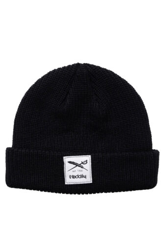 Iriedaily – Kreuzkoelln – Beanie – Schwarz – Onesize – 100% Polyacryl