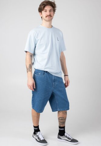 Iriedaily – Nanolo Light Blue D – Shorts – Blau – W31 – 100% Bio-Baumwolle