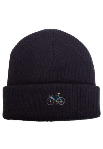 Iriedaily – Peaceride Black – Beanie – Schwarz – Onesize – 100% Polyacryl