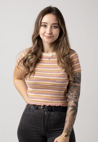 Iriedaily – Pippa Caramel – T-Shirt – Braun – XS – 100% Bio-Baumwolle