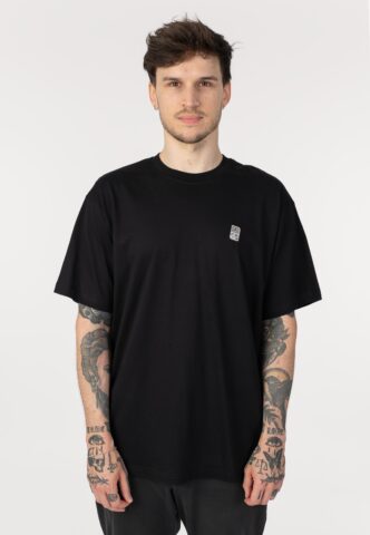 Iriedaily – Play Different Black – T-Shirt – Schwarz – M – 100% Bio-Baumwolle