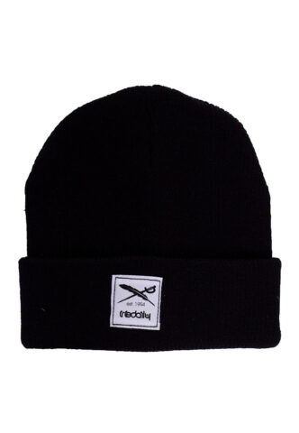 Iriedaily – Smurpher Heavy Black – Beanie – Schwarz – Onesize – 100% Polyacryl