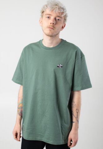 Iriedaily – Spiegelreflex Jungle Green – T-Shirt – Grün – S – 100% Bio-Baumwolle