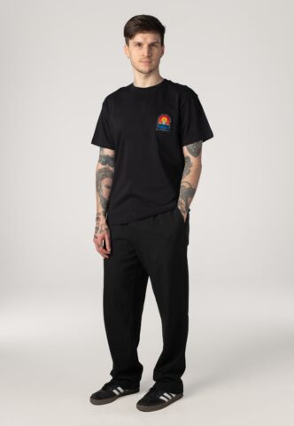 Iriedaily – Stone Relaxed Black – T-Shirt – Schwarz – L – 100% Bio-Baumwolle
