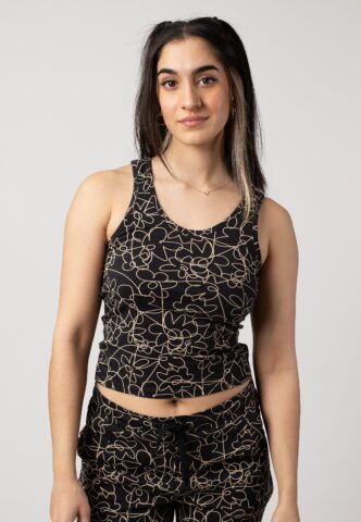 Iriedaily – Suni Top Black – Tank – Schwarz – L – 95% Biobaumwolle, 5% Elastan