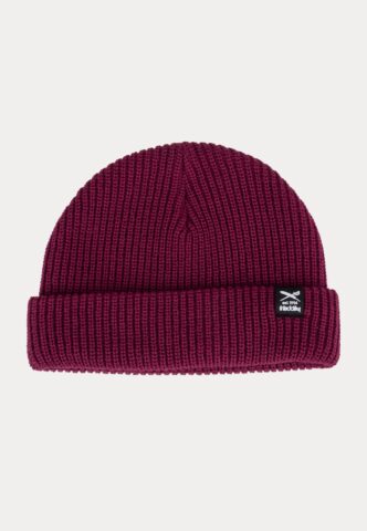 Iriedaily – Transition Dark Berry – Beanie – Weinrot – Onesize – 100% Polyacryl