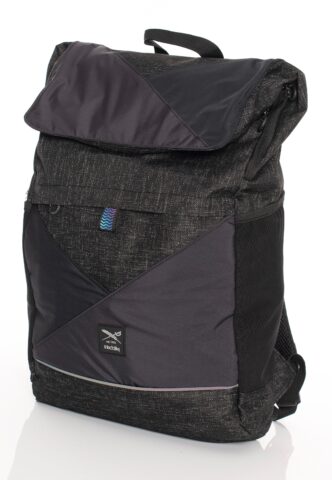 Iriedaily – Tripster Day Pack Black Melange – Rucksack – Grau – Onesize – 100% Polyester