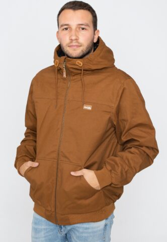 Iriedaily – Wonderer Teak – Jacke – Braun – S – Shell: 100% Baumwolle; Lining: 100% Polyester