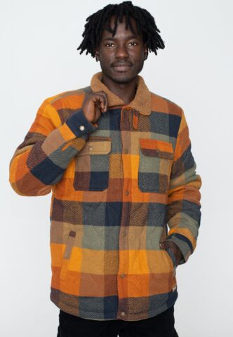 Iriedaily – Young Fella Caramel – Jacke – Braun – S – Obermaterial: 100% Polyester; Futter: 100% Polyester