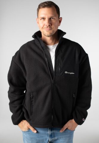 Champion – Full Zip NBK/NBK – Zipper – Schwarz – XL – 100% Polyester