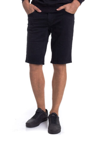 Ironnail – Bishop Straight – Shorts – Schwarz – W32 – 99% Baumwolle, 1% Elastan