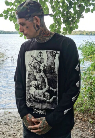 Ironnail – Glenn – Longsleeve – Schwarz – M – 100% Baumwolle