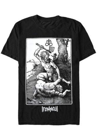 Ironnail – Glenn – T-Shirt – Schwarz – S – 100% Bio-Baumwolle