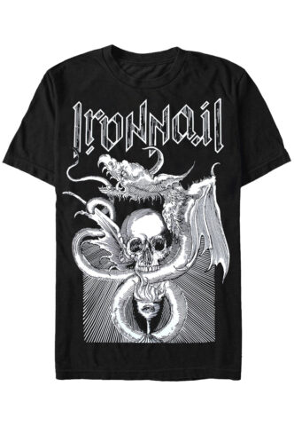 Ironnail – Jelinek – T-Shirt – Schwarz – S – 100% Bio-Baumwolle
