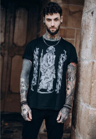 Ironnail – Koch – T-Shirt – Schwarz – M – 100% Bio-Baumwolle