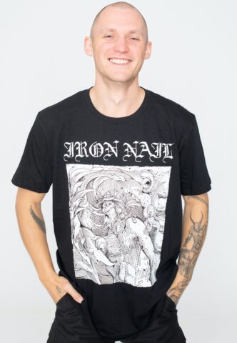 Ironnail – Pauli – T-Shirt – Schwarz – M – 100% Bio-Baumwolle