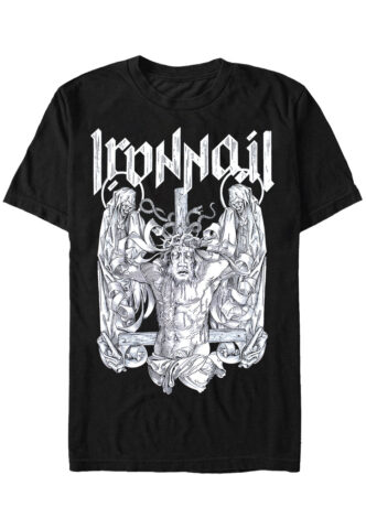 Ironnail – Pavlov – T-Shirt – Schwarz – S – 100% Bio-Baumwolle