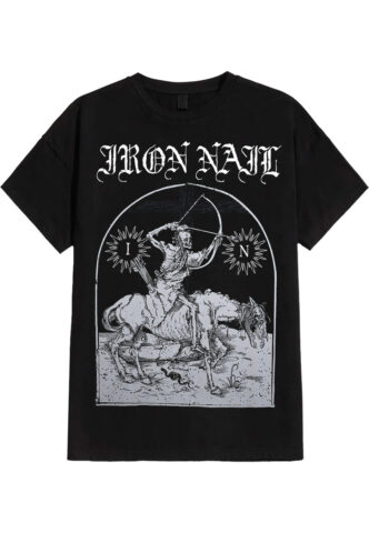 Ironnail – Peebles – T-Shirt – Schwarz – L – 100% Bio-Baumwolle