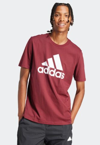 Adidas – M Bl Sj T Shared – T-Shirt – Weinrot – L – 100% Baumwolle