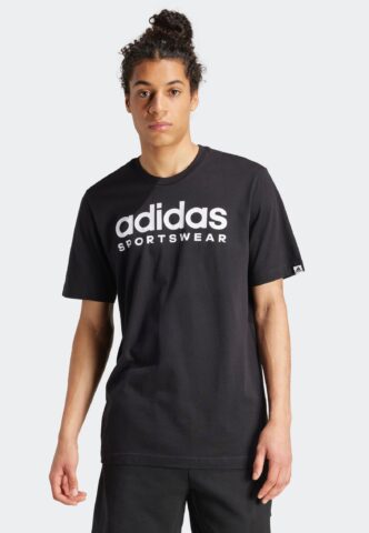 Adidas – Spw Black – T-Shirt – Schwarz – XL – 100% Baumwolle