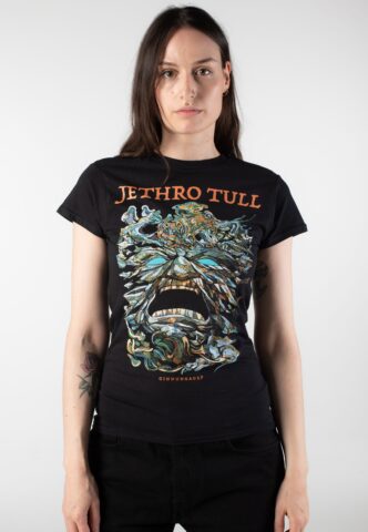 Jethro Tull – Tourshirt 2023 – Girly – Schwarz – XXL – 100% Baumwolle