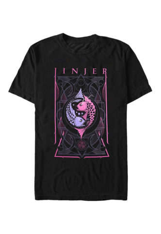 Jinjer – Pisces Alive – T-Shirt – Schwarz – M – 100% Baumwolle