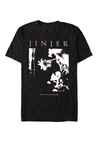 Jinjer – Wallflowers – T-Shirt – Schwarz – 3XL – 100% Baumwolle