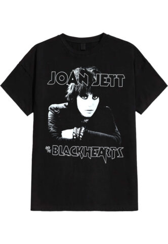 Joan Jett & The Blackhearts – Photo – T-Shirt – Schwarz – S – 100% Baumwolle