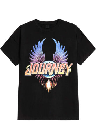 Journey – Classic Wings – T-Shirt – Schwarz – XL – 100% Baumwolle